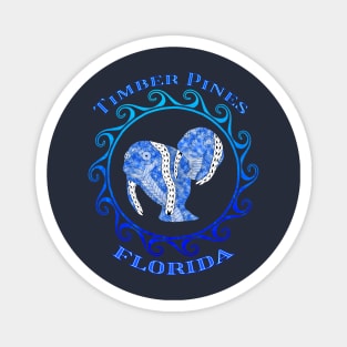 Timber Pines Florida Vacation Tribal Manatees Magnet